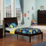 Picture of 39" Platform Bed without Footboard with Trundle or Drawers