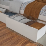 Picture of 39" Platform Bed with Footboard and Trundle or Drawers