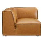 Picture of 4/5/6/7/8-Piece Vegan Leather Sectional Sofa in Tan