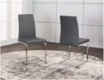 Picture of Mushroom or Charcoal Chair - Chrome Frame