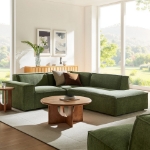 Picture of 3/4/5/6-Piece Fabric Upholstered Modular Sectional
