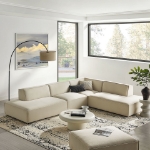 Picture of 3/4/5/6-Piece Fabric Upholstered Modular Sectional