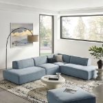 Picture of 3/4/5/6-Piece Fabric Upholstered Modular Sectional