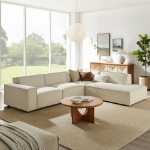 Picture of 3/4/5/6-Piece Fabric Upholstered Modular Sectional