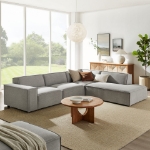 Picture of 3/4/5/6-Piece Fabric Upholstered Modular Sectional