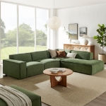 Picture of 3/4/5/6-Piece Fabric Upholstered Modular Sectional