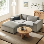 Picture of 3/4/5/6-Piece Fabric Upholstered Modular Sectional