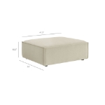 Picture of 3/4/5/6-Piece Fabric Upholstered Modular Sectional