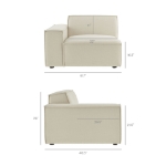 Picture of 3/4/5/6-Piece Fabric Upholstered Modular Sectional