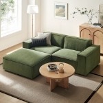 Picture of 3/4/5/6-Piece Fabric Upholstered Modular Sectional