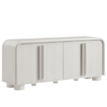 Picture of 63"W x 26.4"H 4-Door Sideboard Cabinet in Ash or Black Oak