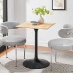 Picture of 48", 36",  28", 24" Square Wood Dining Table