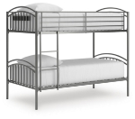 Picture of 78.13" W x 64.88" H Twin/Twin Bunk Bed w/Ladder