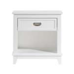 Picture of Nightstand in White, Grey and Blue Finish