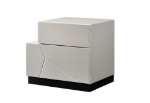 Picture of Turin Light Grey Black Left Facing Night Stand