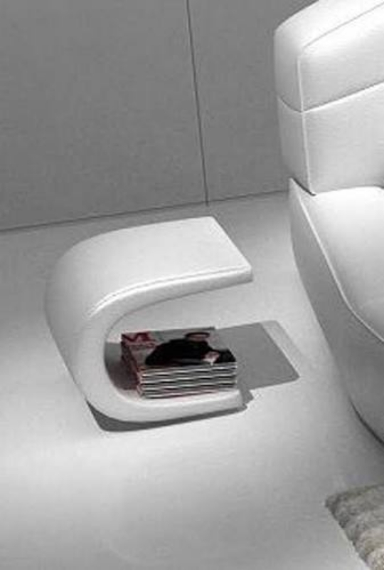 Picture of White Finish Night Stand