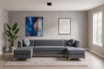 Picture of Velvet 3pc. Sectional