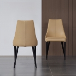 Picture of Leather Black Legs Dining Chair