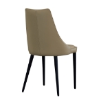 Picture of Leather Black Legs Dining Chair