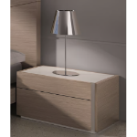 Picture of Wood veneers and natural Right and Left  Night Stand