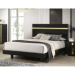 Picture of White Gold or Black Gold Twin Bed
