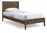 Picture of Natural or Brown Twin Solid Wood Bed
