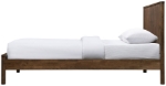 Picture of Natural or Brown Twin Solid Wood Bed