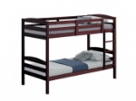 Picture of Twin Bunk Bed White, Grey And Espresso