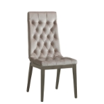 Picture of Walnut, Grey Side Chair