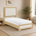 Picture of Twin Bed premium melamine board, wood and engineered wood