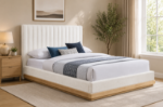 Picture of 54" Fabric Upholstered Bed