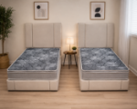 Picture of 39”, 44” ,48” and 54" Stone Fabric Bed