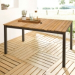 Picture of Outdoor Dining Chair, Ottoman, Recliner Chair And Extendable Dining Table