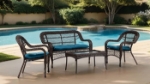 Picture of Dining Chair, Coffee Table, And 4Pc Outdoor set