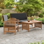 Picture of Wooden Outdoor 3Pc set