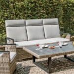 Picture of Light Grey Sofa, chair, Ottoman And Table