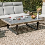 Picture of Light Grey Sofa, chair, Ottoman And Table