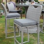 Picture of Grey Round Table, Chair And 7Pc Outdoor set
