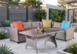 Picture of Left-Right Sectional, Table And Chair Set