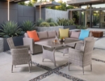 Picture of Left-Right Sectional, Table And Chair Set