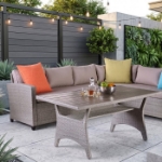 Picture of Left-Right Sectional, Table And Chair Set