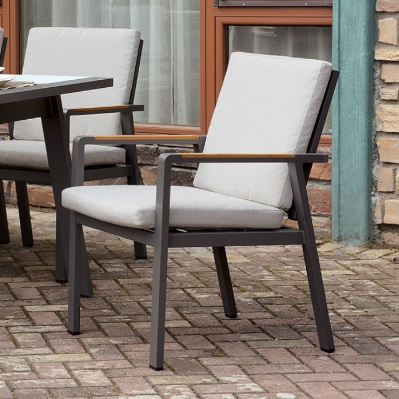 Picture of Modern Aluminum Outdoor Dining Chair