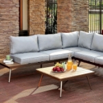 Picture of Light Grey Corner Chair
