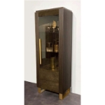 Picture of 30"W x 19"D x 79"H - 1 Door Vitrine Left/Right