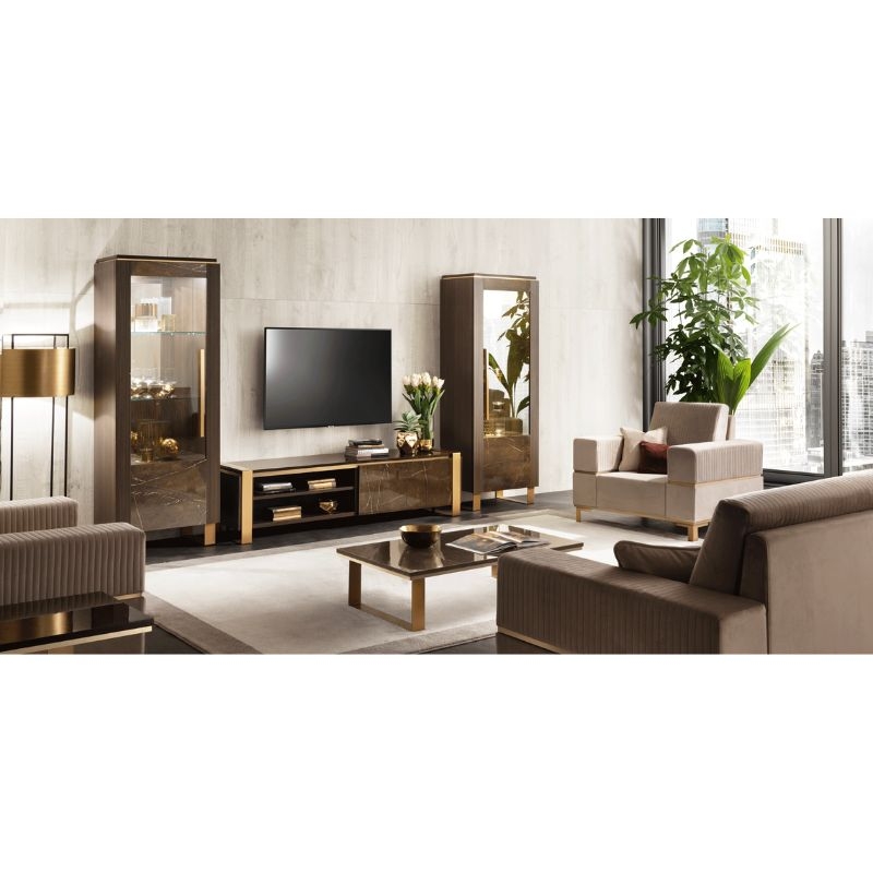 Picture of 30"W x 19"D x 79"H - 1 Door Vitrine Left/Right