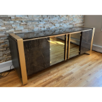 Picture of 84" Wood veneer 4 Door Buffet
