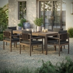 Picture of 7Pc Outdoor Wooden Dining set