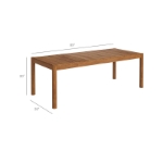 Picture of 7Pc Outdoor Wooden Dining set