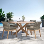 Picture of 5Pc Outdoor Wooden Dining set