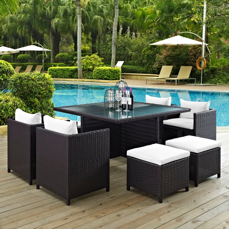 Picture of 7Pc Outdoor Wooden Dining set